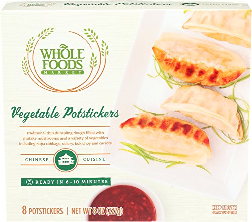 Whole Foods Market, Vegetable Potstickers, 8 oz, (Frozen)