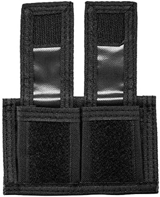 HTBMALL Off-duty Concealed Tactical Double SpeedLoader Belt Pouch Universal Fits 22 Mag thru 44 Mag