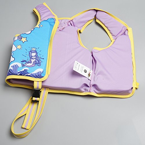 Megartico Swim Float Vest Kids Childrens Swimming Jacket Buoyant Aid - Thumbnail 5
