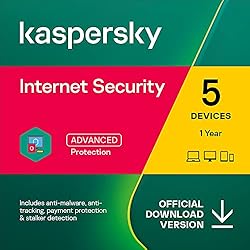 Kaspersky Internet Security 2022 | 5 Devices | 1