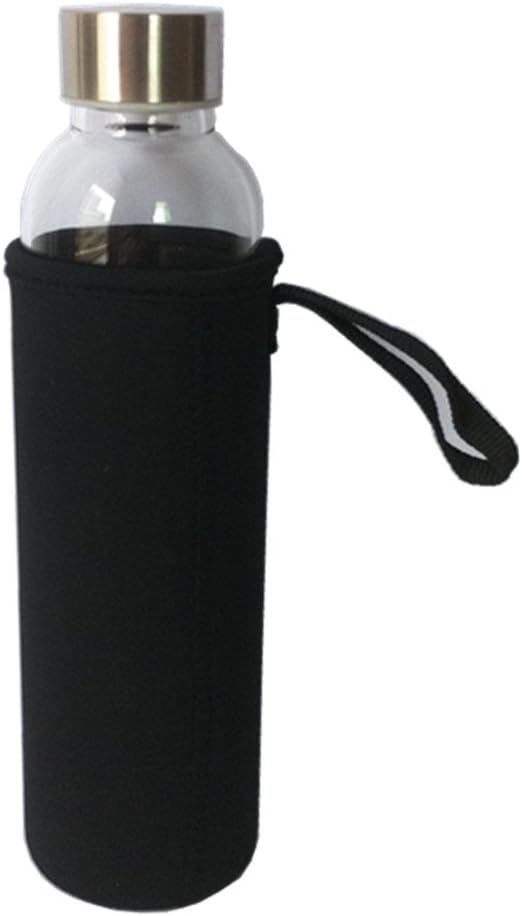 Generic Portable Glass Mugs for Coffee, Tea, Water-by Sistel Retail Packing