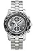 Seiko Men's SNAA63 Alarm Chronograph Silver-Tone Watch