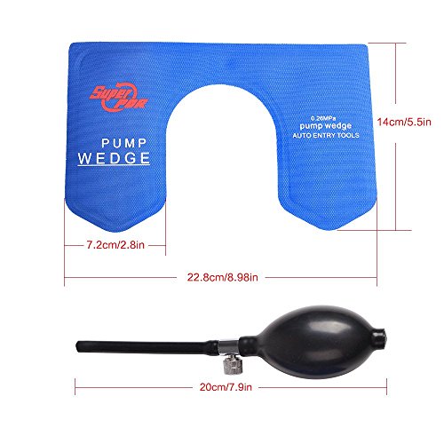 AUTOPDR® New Heavy Duty Air Wedge Powerful Hand Pump Wedge for Home