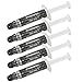 Silver Thermal Grease CPU Heatsink Compound Paste Syringe (5-pack) primary