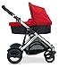 Britax B-Ready Stroller Bassinet, Red