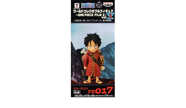 Amazon Com One Piece World Collectable Figure One Piece Film Z Vol 3 Fz017 Monkey D Luffy Single Item Toys Games