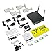 [500G Hard Drive] Hiseeu 5MP Wireless Security Camera System with One-Way Audio,4Pcs 5MP Outdoor/Indoor WiFi Surveillance Cameras, HD Video,Night Vision, Weatherproof,Motion Detection,DC12V Power Cord