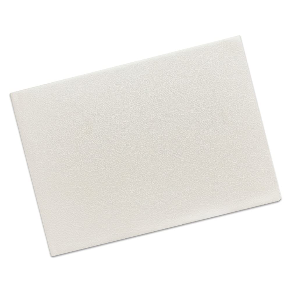 CLUB GREEN WHITE GUEST BOOK IN PVC BOX 245X170, Card, 23.7 x 17.5 x 2 cm