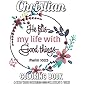 Christian Coloring Book: A Bible Verse Colouring Book for Adults & Teens: A Fun, Original Christian Coloring Book with…