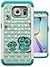 S7 Edge Case, MagicSky [Shock Absorption] Studded Rhinestone Bling Hybrid Dual Layer Armor Defender Protective Case Cover for Samsung Galaxy S7 Edge (Sleeping Owl)