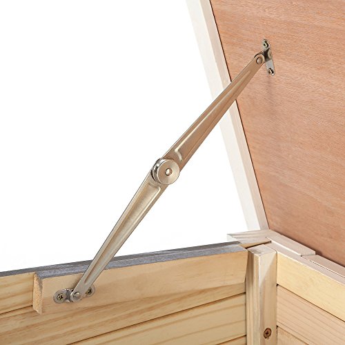 Zelsius Abri de jardin en bois pour tondeuse à gazon, robot-tondeuse, gris