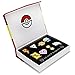 New Version V3 Ash Gym Badges Hoenn Gen 6 Badges, Multicolor, Size Normal Size