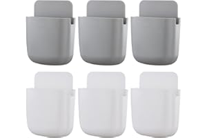 VRSS Self-Adhesive Wall Mount Remote Control Holder Phone Pencils Pens Markers Makeup-Brushes Glasses Holder Storage Organize