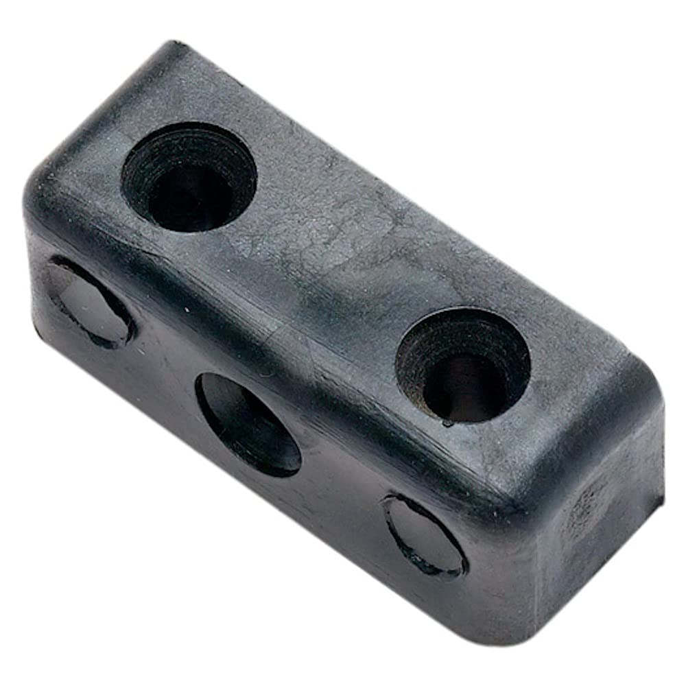 Merriway BH03418 (20 Pcs) Modesty Wood & Furniture Jointing Block Connector Black - Pack of 20 Pieces