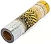 Decorative Craft Masking Washi Tape (Set of 12 Rolls) - Gold Black and Silver Japanese Paper Tape - By United Tapes