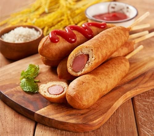 lb Upgrade!) Korean Style Corndog Mix Hot dog Batter Mix for 15 - Main Image