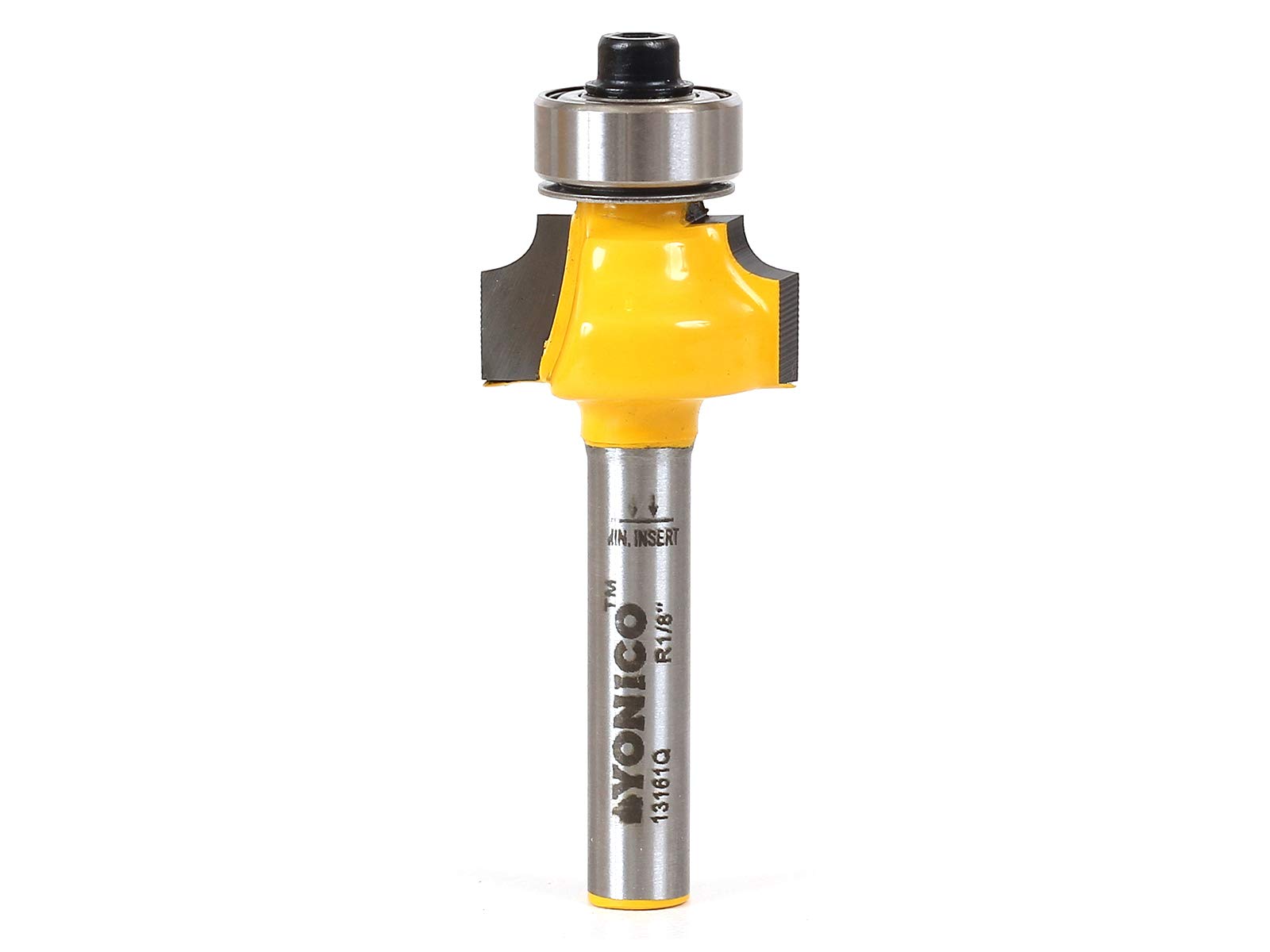 Yonico 13161q 1/8-Inch Radius Round Over Edge Forming Router Bit 1/4-Inch Shank — image 1