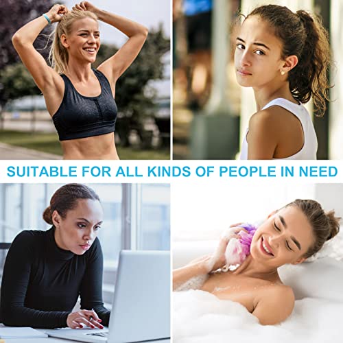 100 Pcs Thick Seamless Spring Hair Ties, Ponytail Holders Hair Accessories No Damage for Thick Hair (Spring Colors)