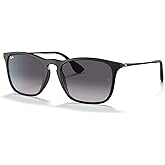 Ray-Ban Chris RB4187 Square Sunglasses for Men +BUNDLE with ACCESSORY EYEWEAR KIT