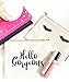 Hello Gorgeous Cosmetic Makeup Bag - Eyelashes Bag 8.5