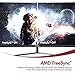 Viotek NB27CW 27-Inch LED Curved Monitor with Speakers, Bezel-Less Samsung VA Panel, 75Hz 1080P Full-HD FreeSync VGA HDMI VESA, Updated Version (White)