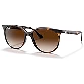 Ray-Ban RB4378 Square Sunglasses for Women + BUNDLE with ACCESSORY EYEWEAR KIT