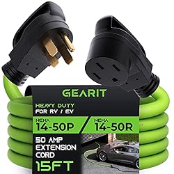 GearIT 50-Amp Extension Cord for RV and EV