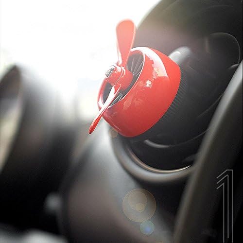 Drivworld Car perfume air conditioner Automobile outlet incense car Car aromatherapy (red)