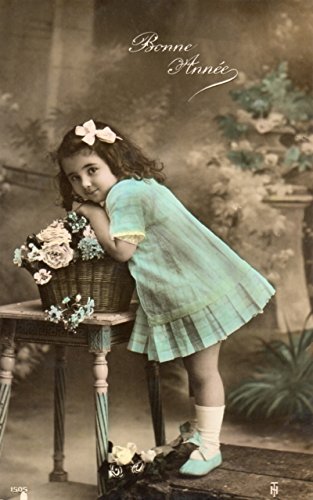 French Antique and Vintage Postcards Little Girl 3 (Japanese Edition)
