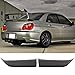 Rear Bumper Lip Fits 2006-2007 SUBARU IMPREZA WRX | Jdm Style PU Black Rear Lip Spoiler Splitter by IKON MOTORSPORTS