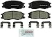BOSCH BC864 QuietCast Premium Ceramic Disc Brake Pad Set - Compatible With Select Hyundai Santa Fe, XG300, XG350; Kia Sedona; FRONT
