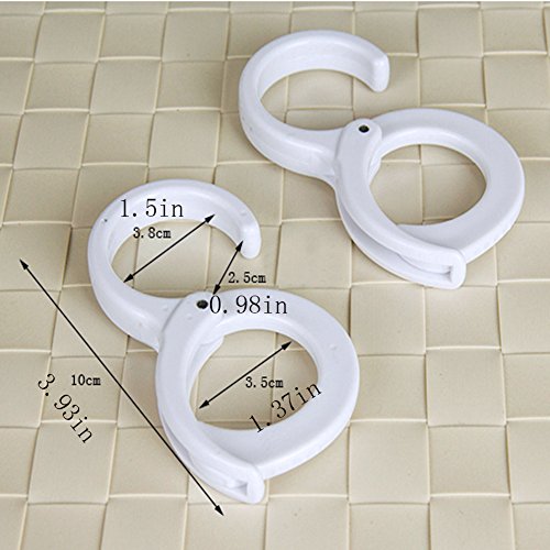 ROOS 2 pcs Multi-function Clip Hook /Table Edge Hook/Cross Bar Hook/Windproof Hook Home & Kitchen, Storage & Organization, Home Storage Hooks, Utility Hooks