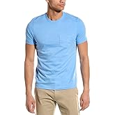 Brooks Brothers Mens Jersey Pocket T-Shirt, L, Blue