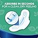 ALWAYS Ultra Thin Size 3 Extra Long Super Pads With Wings Unscented, 38 Count