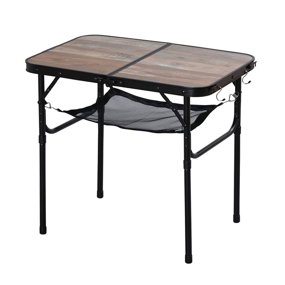 アイリスオーヤマ アウトドアテーブル フォールディング 幅60 折りたたみ式 テーブル 軽量 コンパクト収納 アウトドア キャンプ 高さ調節可 多機能 ギフト プレゼント商品画像