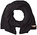 Columbia Women's Cabled Cutie Scarf, Black, One Size