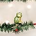 Old World Christmas Sea and Water Animals Glass Blown Ornaments for Christmas Tree Happy Froggy