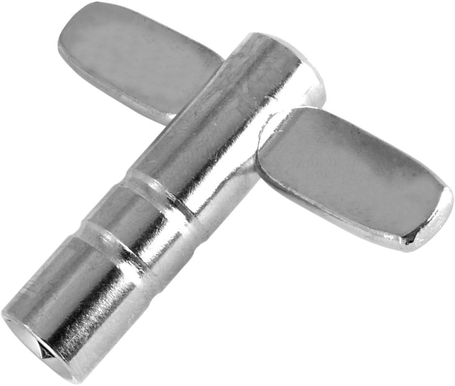 Standard Metal Drum Tuning Keys Nickel (Pack of 1)