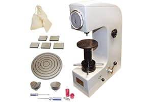 DBM AMAZON Bench Top Rockwell Hardness Tester HR 150 A Testing Table Test Block HRC HRA B