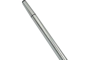 BLUEFOX TOOLS MT5 Lathe Alignment Test Bar Over All Length 400mm (15-3/4") Blue Fox