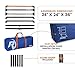 Rally and Roar Premium Ladder Ball Toss Game for Adults, Family - Outdoor Ladders Set with Canvas Bag, Resin Bolos, and Thick PVC Piping - Backyard Games, Activities