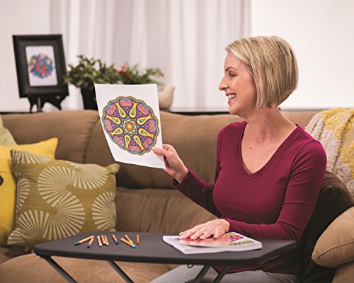 image for Colorama Coloring Book for Adults with 12 Colored Pencils, Create Some