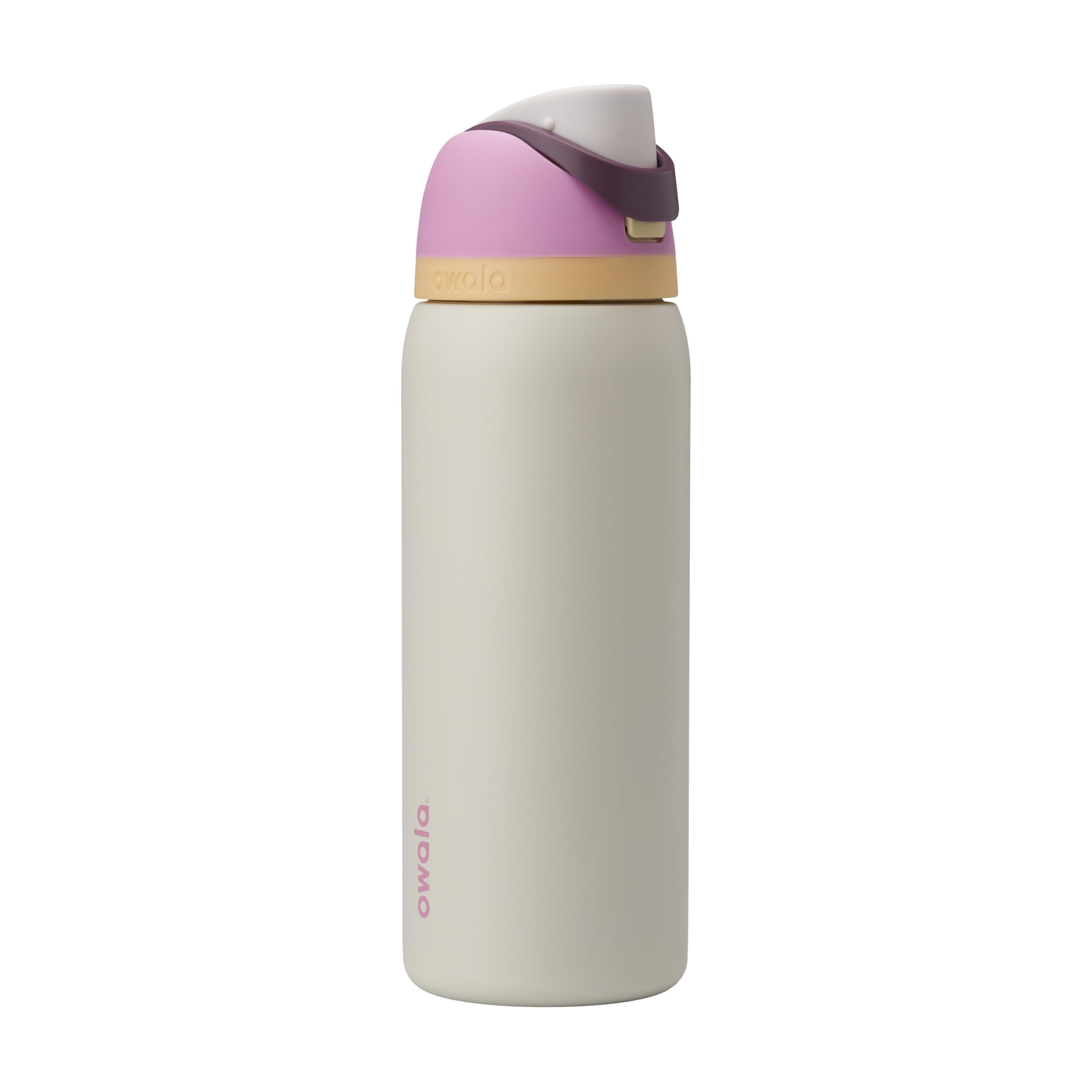 Photo 1 of Owala FreeSip Insulated Stainless Steel Water Bottle with Straw, BPA-Free Sports Water Bottle, Great for Travel, 32 Oz, Daybreak