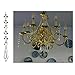HOHIYA 30pc Hanging Crystals for Centerpieces Acrylic Chandelier Garland Beads Strands Prism Decorations Wedding Party Manzanita Christmas Tree Ornament Clear Taiwan Made