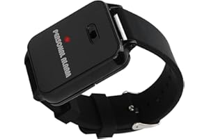 RASTKY Personal Wrist Alarm with Flashing Light - Strong Security Alarm for Outdoor Running - Ideal for Women, Children and t