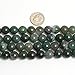 10mm Round Moss Agate Beads Strand 15 Inch Jewelry Making Beads