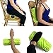 High Density Foam Roller from D-Fit by Deawna, The Arrow, Targeted Nodules for PinPointing Knots and Areas of Tension, Hollow, Anti-Slip Surface, 13