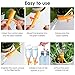 WeajaSlan Plant Self Watering Spikes System with Slow Release Control,Automatic Plant Irrigation System,Plant Watering Globes,Automatic Watering System for Potted Plants,Suitable for All Bottles