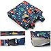 Zicac High Chair Portable Booster Seat Cushion Travel Dining Seat Pad for Toddler Kids Baby Infant Washable Thick Chair Seat Pads (Dark Blue)