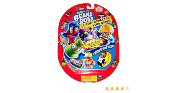 Amazon Com Moose S Mighty Beanz Bodz 4 Beanz 4 Bodz Special Limited Edition Target Exclusive Series 1 Bods Toys Games